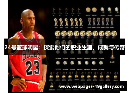 24号篮球明星:探索他们的职业生涯、成就与传奇